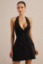 Mini-robe Solène noire noir, vue produit 4