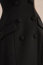 Mini-robe Solène noire noir, vue produit 6
