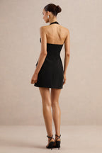 Mini-robe Solène noire noir, vue produit 2