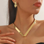 L'Épure · Parure Collier & Boucles d'Oreilles