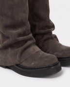 Bottes à guêtre repliée Wanda — Brun, packshot vue complémentaire