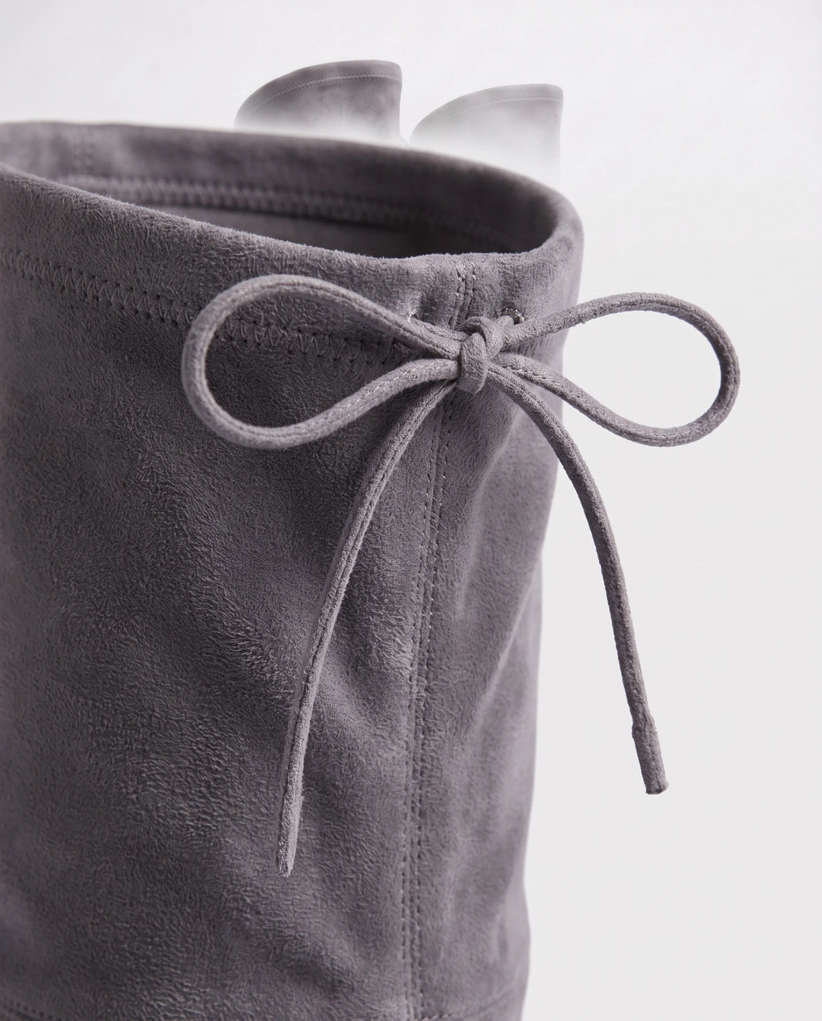 Cuissardes stretch à talon bloc Iphigénie — Gris, packshot vue complémentaire