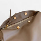 Grand sac à main banane demi-lune chic Marcelle - image 4
