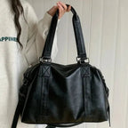 Grand sac à main bandoulière rétro de cours souple Louna - image 12