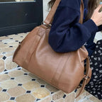 Grand sac à main bandoulière rétro de cours souple Louna - image 14