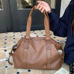 Grand sac à main bandoulière rétro de cours souple Louna - image 18