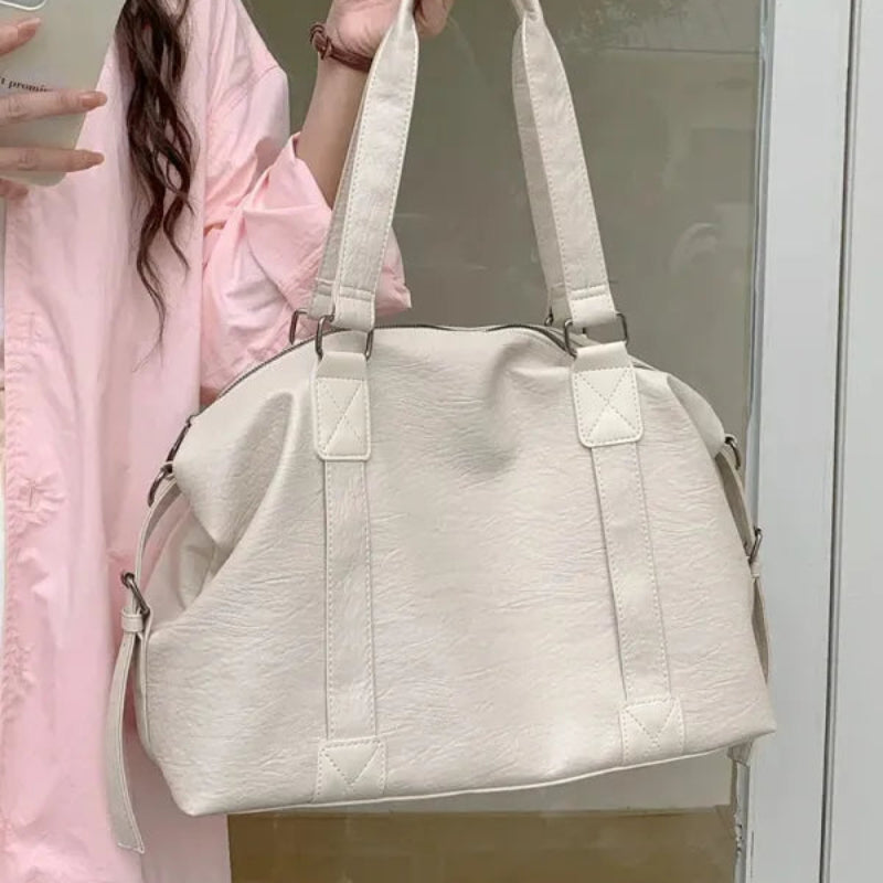 Grand sac à main bandoulière rétro de cours souple Louna - image 22