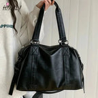 Grand sac à main bandoulière rétro de cours souple Louna - image 3
