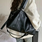 Grand sac à main bandoulière rétro de cours souple Louna - image 7