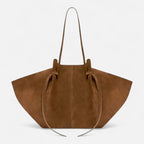 Grand sac à main cabas chic Livia - Marron - image 1