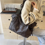 Grand sac à main cabas de cours souple avec bandoulière Alyssa - image 22