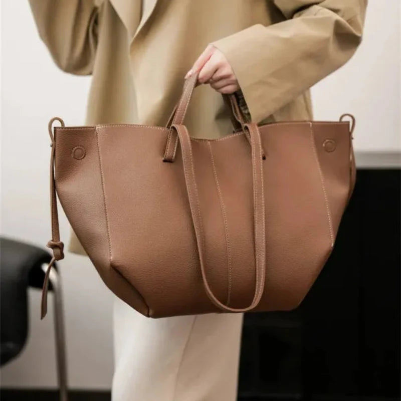 Grand sac à main cabas double porté Élodie - image 18