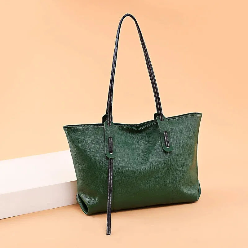 Grand sac à main cabas grainé Clara - image 18
