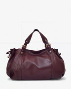 Grand sac Enora bordeaux - packshot