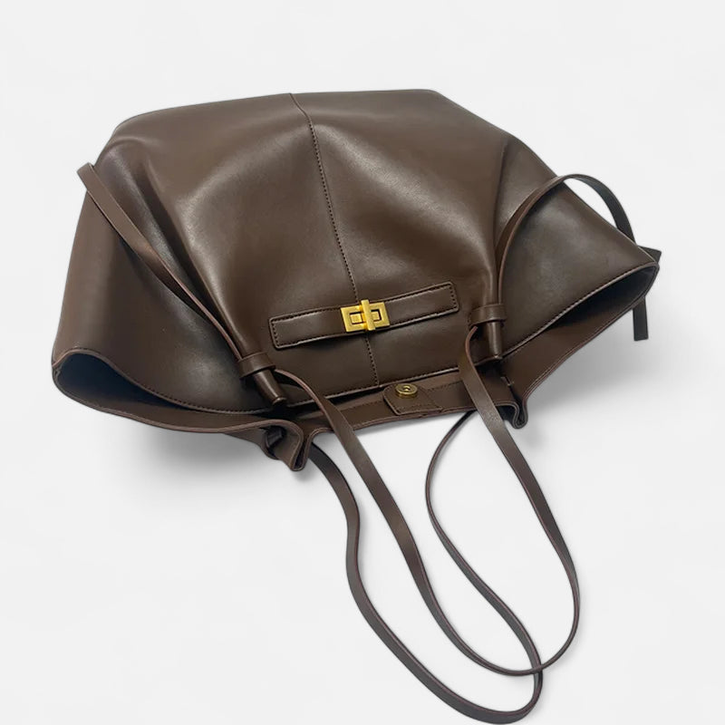Grand sac à main de cours cabas Amandine - image 14