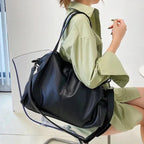 Grand sac à main de cours souple avec bandoulière Juliette - image 8