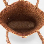 Grand sac à main en paille tressée Amira - image 3