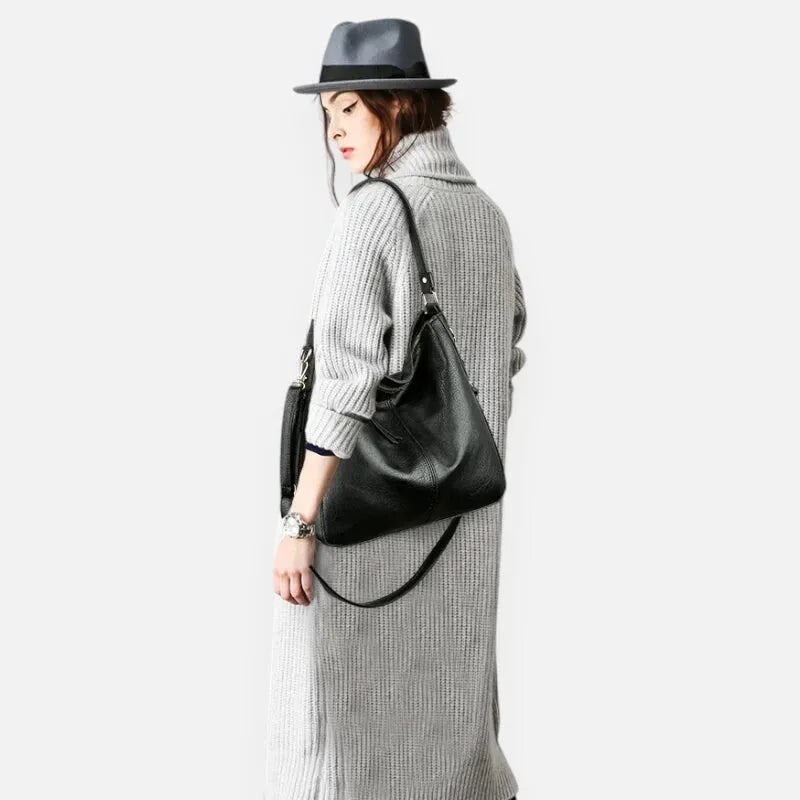 Grand sac à main hobo bandoulière Valentina - image 15
