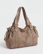 Grand sac Océane taupe - packshot