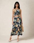 Ensemble Cami Imprimé et Jupe Midi