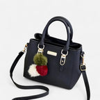 Petit sac à main bandoulière avec son charms pompon Louna - image 5
