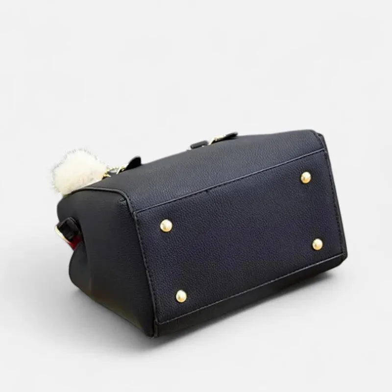 Petit sac à main bandoulière avec son charms pompon Louna - image 8