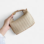 Petit sac à main bandoulière en paille Éléa - image 4