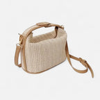 Petit sac à main bandoulière en paille Éléa - image 5