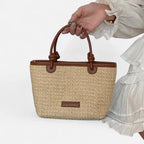 Petit sac à main bandoulière en paille Sienna - image 16
