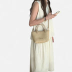 Petit sac à main bandoulière en paille Sienna - image 19