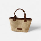 Petit sac à main bandoulière en paille Sienna - image 8