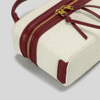 Petit sac à main bandoulière en toile Thaïs - image 12