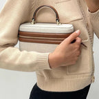 Petit sac à main bandoulière en toile Thaïs - image 2