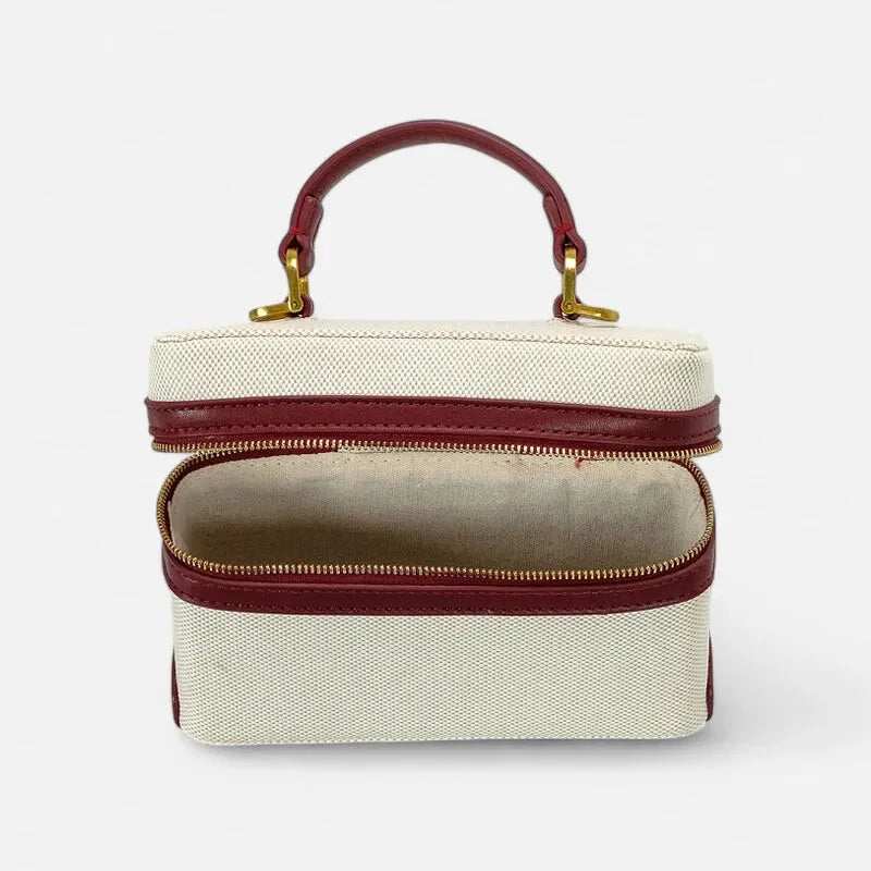 Petit sac à main bandoulière en toile Thaïs - image 7