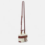 Petit sac à main bandoulière en toile Thaïs - image 9
