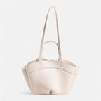 Petit sac à main cabas double porté Amaya - Blanc - image 6