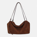 Petit sac à main cabas souple Inès - Café - image 19