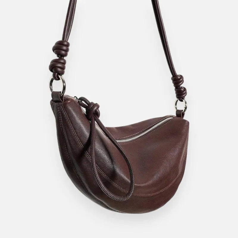 Sac à main banane demi-lune chic Claudine - image 6