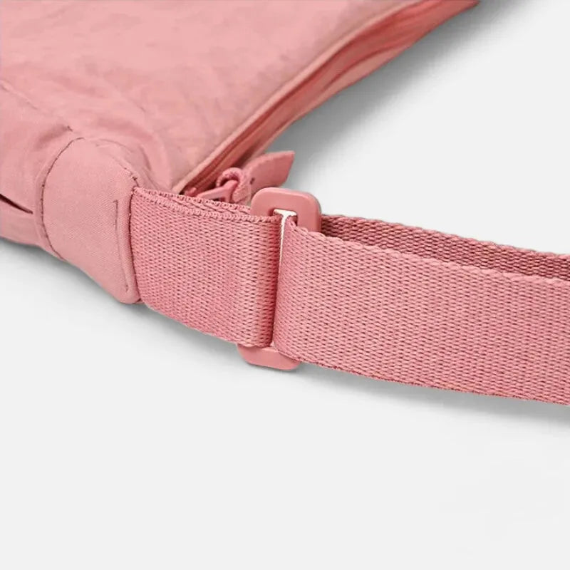 Sac à main banane demi-lune en tissu tendance Monique - image 7