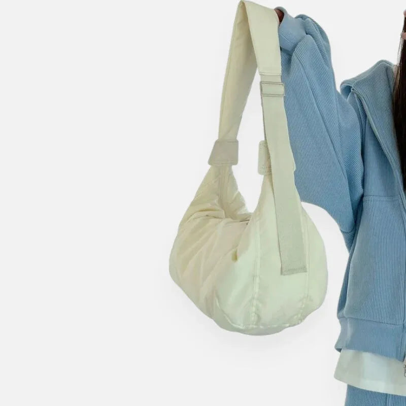 Sac à main banane XL en coton tendance Gisèle - image 7