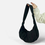 Sac à main banane XL en coton tendance Gisèle - image 1