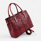 Sac à main bandoulière chic brillant et texturé Clara - image 21