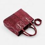Sac à main bandoulière chic brillant et texturé Clara - image 22