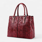 Sac à main bandoulière chic brillant et texturé Clara - image 5