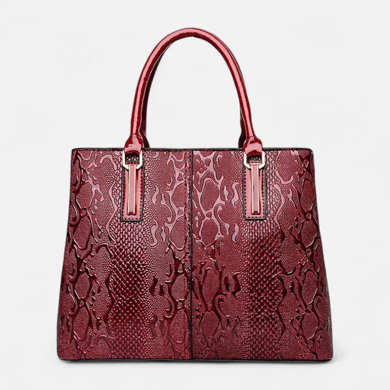 Sac à main bandoulière chic brillant et texturé Clara - image 6