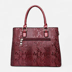 Sac à main bandoulière chic brillant et texturé Clara - image 8