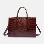Sac à main bandoulière imitation croco Isabelle - image 8