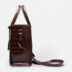 Sac à main bandoulière imitation croco Isabelle - image 9