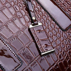 Sac à main bandoulière imitation croco Isabelle - image 11
