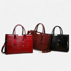 Sac à main bandoulière imitation croco Isabelle - image 25